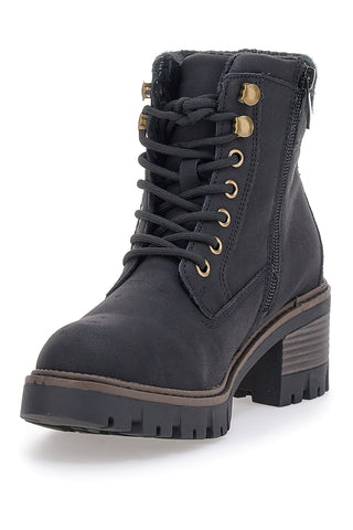 Schwarze Stiefel mit Schnürsenkeln Altemberg 2