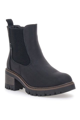 Stivaletti Neri con Cerniera ed Elastico Laterale Altemberg 5