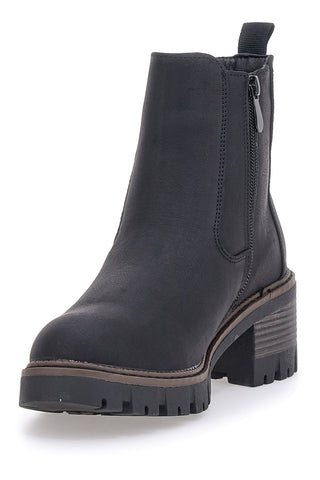 Stivaletti Neri con Cerniera ed Elastico Laterale Altemberg 5