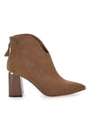 Braune Stiefeletten mit Blockabsatz MARIELLA BURANI 50720458