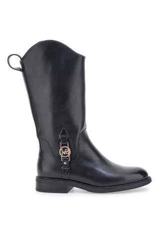 Schwarze Stiefeletten mit seitlichem Reißverschluss Mariella Burani 50921573