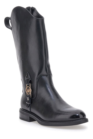 Schwarze Stiefeletten mit seitlichem Reißverschluss Mariella Burani 50921573