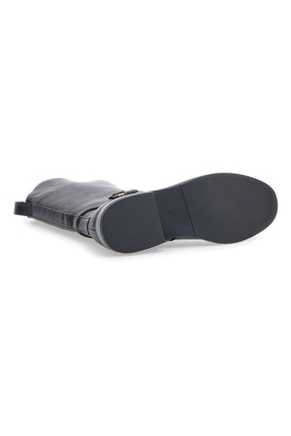 Schwarze Stiefeletten mit seitlichem Reißverschluss Mariella Burani 50921573