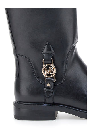 Schwarze Stiefeletten mit seitlichem Reißverschluss Mariella Burani 50921573