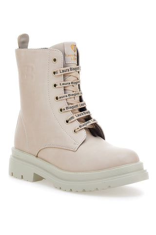 Anfibi Beige Con Cerniera Laterale LAURA BIAGIOTTI 94059392