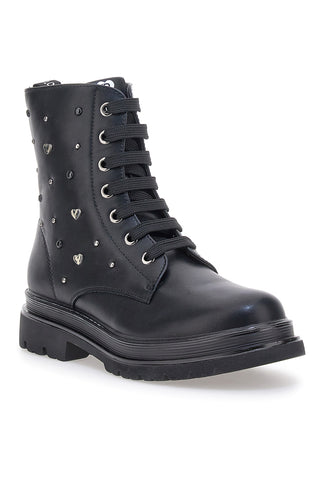 Schwarze Amphibien mit Nieten LAURA BIAGIOTTI 1660115942