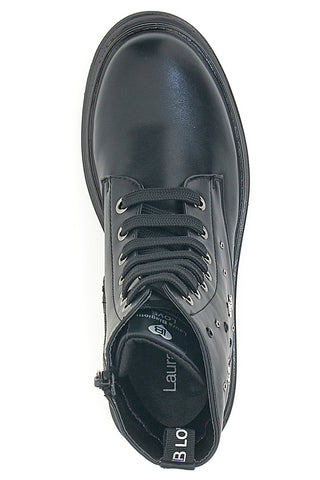 Schwarze Amphibien mit Nieten LAURA BIAGIOTTI 1660115942