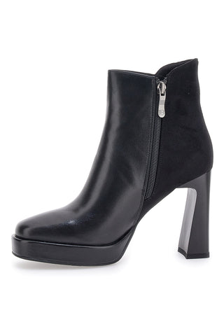 Stivaletti Neri Con Tacco e Cerniera Laterale LAURA BIAGIOTTI 8341M24