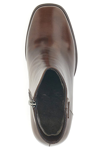 Stivaletti Marroni Con Tacco e Cerniera Laterale LAURA BIAGIOTTI 8341M24