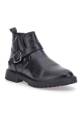 Stiefeletten echtes Leder schwarz PRIMA RIGA 500