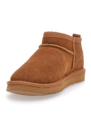 Stivaletti con pelo camel PITTARELLO WOW 3550