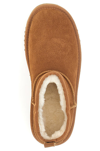 Stivaletti con pelo camel PITTARELLO WOW 3550