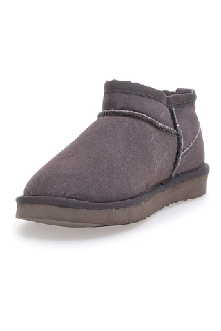 PITTARELLO WOW 3550 Graue Pelzstiefeletten