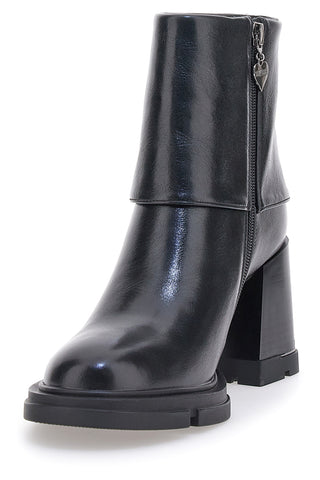 Schwarze Stiefel mit Absatz SWISH 1X