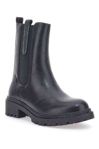 Stivaletti Neri Chelsea Con Cerniera Me & Me RQ23WG1
