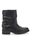 Stivaletti Neri con Fibbie Decorative ME & ME RQ036