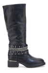 Stivali Neri con Fibbie Decorative ME & ME H25601Y20