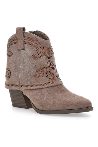 Braune Texan-Stiefel CAFE' COST H3W205864