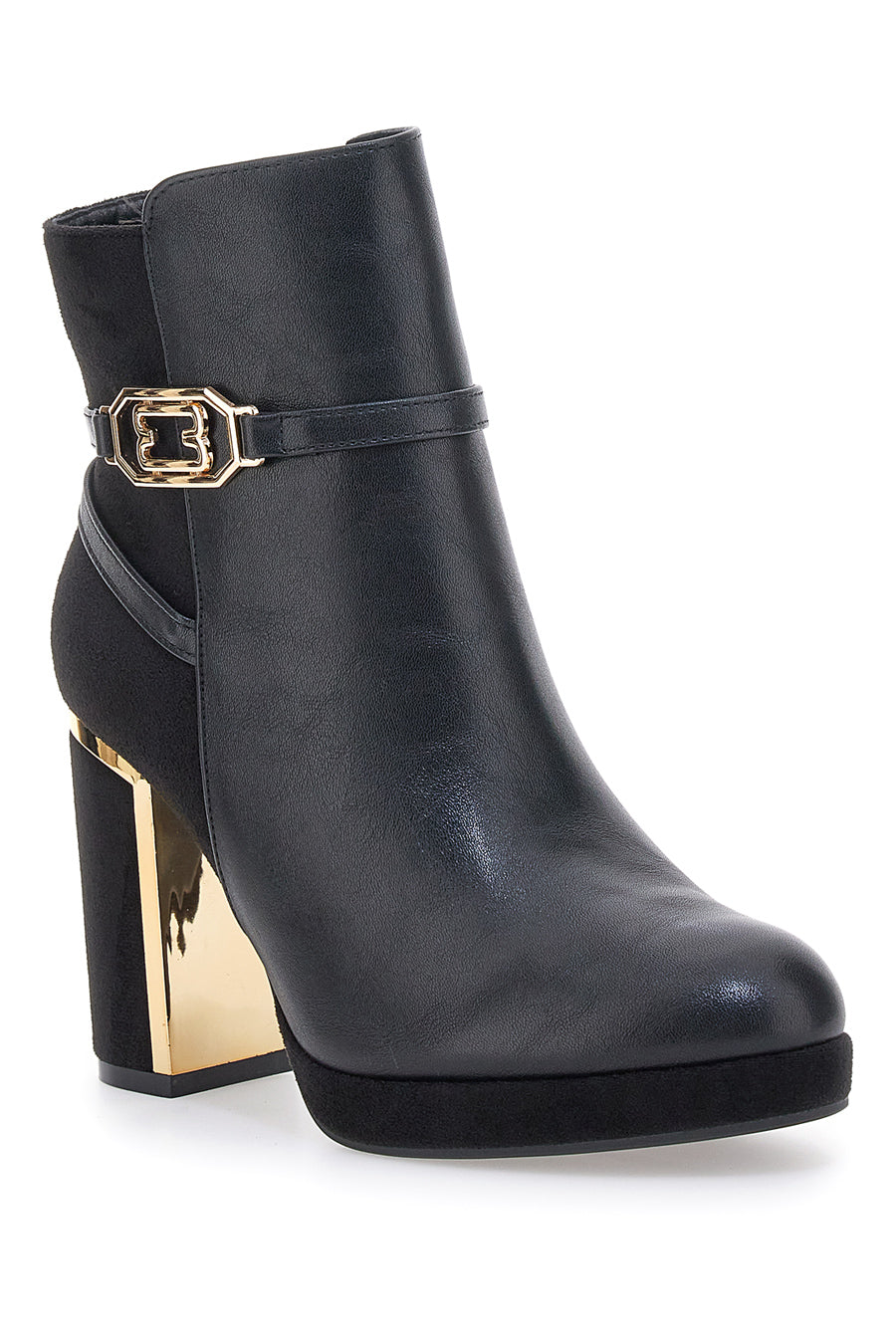 Made In Italy Stivaletti in pelle donna con tacco e plateau: in offerta a 59.99€ su