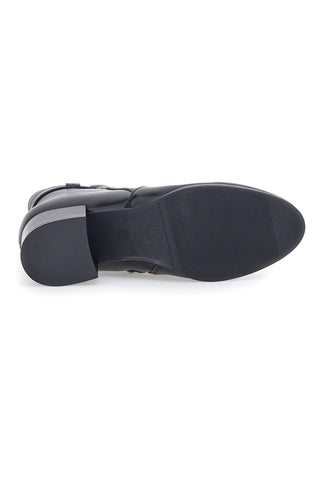 Stivaletti Neri Con Tacco a Blocco 4 cm Me & Me CDNYYONG98