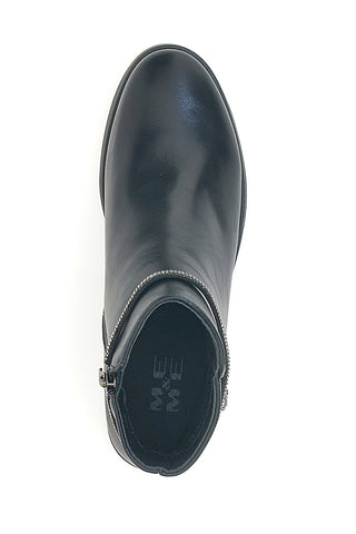 Stivaletti Ankle Neri Con Tacco a Blocco Me & Me CDNYYONG57