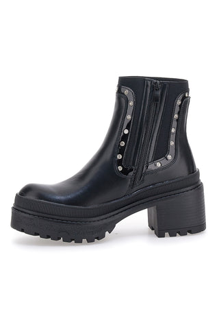 Bettyflowers 02 schwarze Chelsea-Stiefel