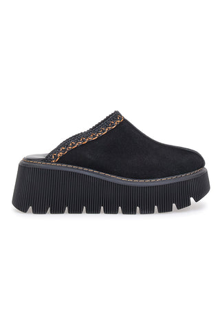 Schwarze Clogs mit Plateau PITTARELLO 5796