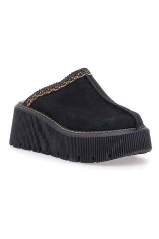 Zoccoli neri con Platform PITTARELLO 5796
