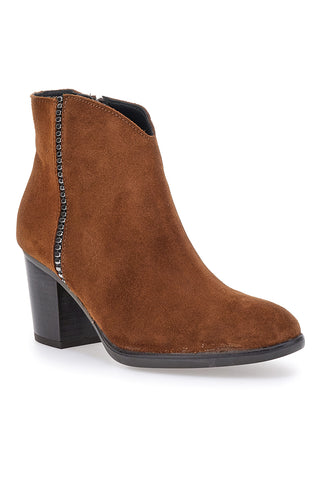 Stivaletto marrone in vera pelle PITTARELLO GLAM 4564012