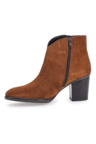 Stivaletto marrone in vera pelle PITTARELLO GLAM 4564012