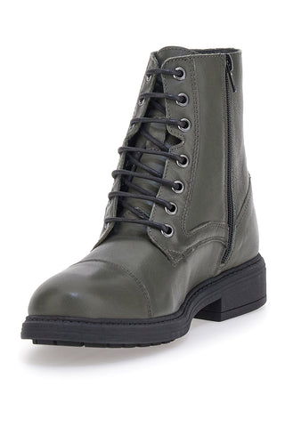 Grüne Stiefeletten aus echtem Leder PITTARELLO GLAM 4533301
