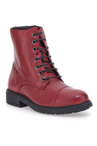 Rote Kampfstiefel aus echtem Leder PITTARELLO GLAM 4533301