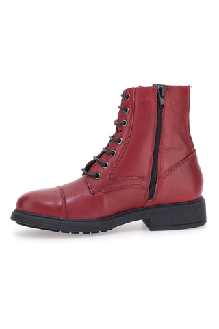 Rote Kampfstiefel aus echtem Leder PITTARELLO GLAM 4533301