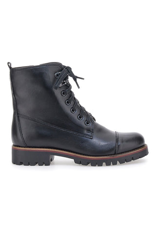 Schwarze Plocadi 45926pt Stiefel mit Reißverschluss