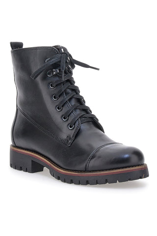 Schwarze Plocadi 45926pt Stiefel mit Reißverschluss