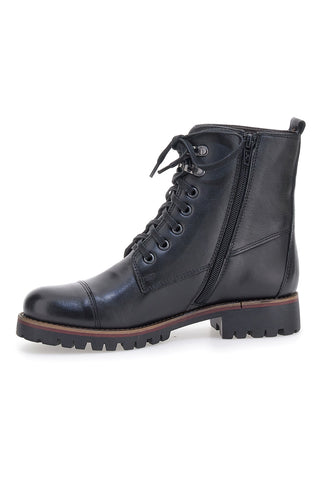 Schwarze Plocadi 45926pt Stiefel mit Reißverschluss