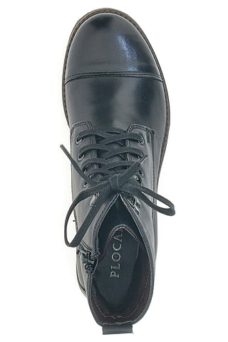 Schwarze Plocadi 45926pt Stiefel mit Reißverschluss