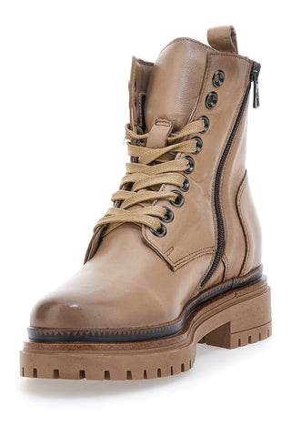 Anfibi Beige In Vera Pelle Pittarello Must Have T60209