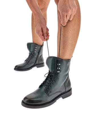 Anfibi Verdi In Vera Pelle Pittarello Must Have T81208