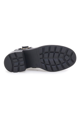 Schwarze Stiefeletten mit Gummizug und seitlichem Reißverschluss Pittarello Capsule 24286006