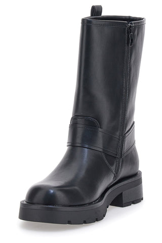 Stivaletti neri con borchie decorative PITTARELLO CAPSULE 24245