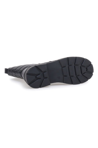 Stivaletti neri con ricamo decorativo PITTARELLO CAPSULE 24222005