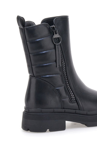 Schwarze Stiefeletten mit dekorativer Stickerei PITTARELLO CAPSULE 24222005