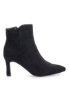 Spitze schwarze Stiefeletten mit mittelhohem Absatz THE FIRST 485