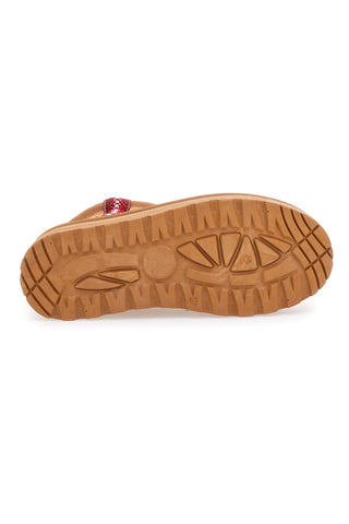 Stivaletti Camel Con Pelo e Flatform ME&ME 002