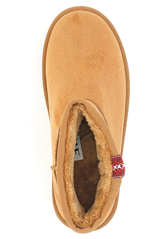 Stivaletti Camel Con Pelo e Flatform ME&ME 002