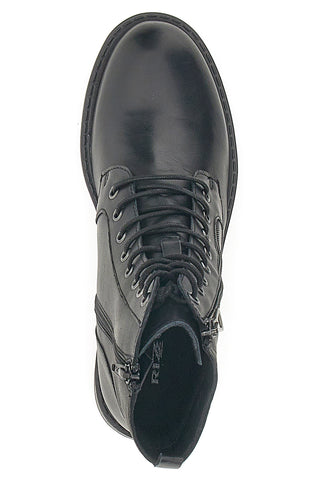 Anfibi Neri In Vera Pelle Rizzoli 1512385