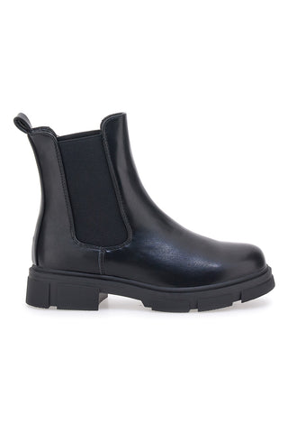 Schwarze Chelsea-Stiefeletten THE FIRST 490