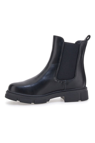 Schwarze Chelsea-Stiefeletten THE FIRST 490