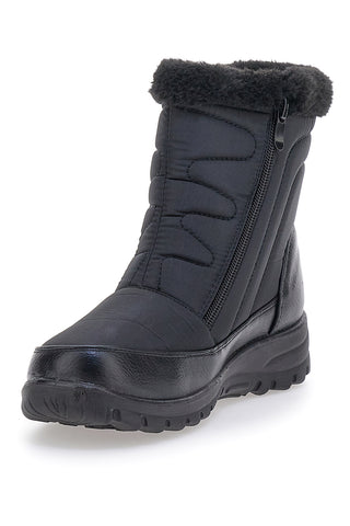 Après-Ski-Stiefel mit Reißverschluss Schwarz MIO TEMPO 515